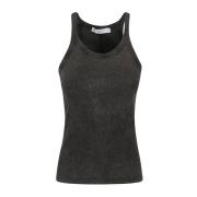 Stijlvolle Tanktop voor Vrouwen IRO , Black , Dames