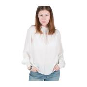 Abel Offwhite Top Blouse Veronica Beard , White , Dames