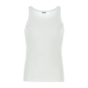 Tanktop in Diverse Stijlen Dolce & Gabbana , White , Heren