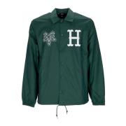 Bosgroene Coachesjas met Thrasher HUF , Green , Heren