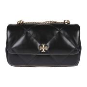 Stijlvolle Flap Tas voor Vrouwen Tory Burch , Black , Dames