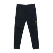 Blauwe Casual Broek Stone Island , Blue , Heren