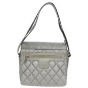 Pre-owned Canvas chanel-bags Chanel Vintage , Gray , Dames