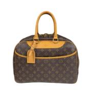 Pre-owned Fabric louis-vuitton-bags Louis Vuitton Vintage , Brown , Da...