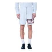 Handtekening Four-Bar Katoenen Shorts Thom Browne , Gray , Heren