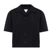 Korte mouwen shirt Bottega Veneta , Black , Dames