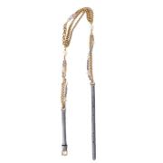 Vrouwen Ketting Riem Elegant Mode Accessoire Dolce & Gabbana , Gray , ...