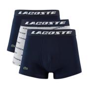 3-Pack Stretch Katoenen Boxershorts - Blauw Lacoste , Multicolor , Her...