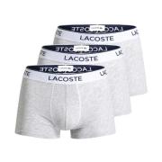 Katoenen Stretch Boxers Tripack Lacoste , Gray , Heren