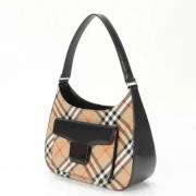 Pre-owned Canvas handbags Burberry Vintage , Beige , Dames