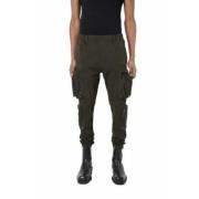 Khaki Cargo Broek met Meerdere Ritszakken La Haine Inside Us , Green ,...