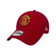 Rode Manchester United Basispet New Era , Red , Heren