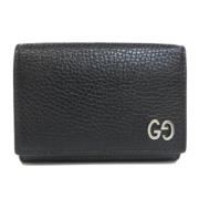 Pre-owned Leather home-office Gucci Vintage , Black , Dames