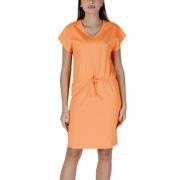 Katoenen Jurk Lente/Zomer Collectie b.young , Orange , Dames