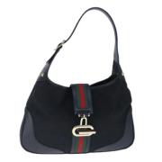 Pre-owned Canvas gucci-bags Gucci Vintage , Black , Dames