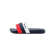 Tricolor Amerikaanse Slide Sandalen Champion , Multicolor , Heren