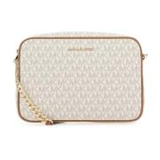 Jet Set Crossbody Tas Michael Kors , Beige , Dames