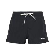 Legacy Logo Zwemshort in Zwart/Groen Champion , Black , Heren