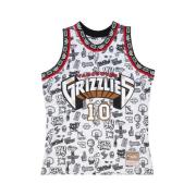 Witte Grizzlies Swingman Jersey Mitchell & Ness , Multicolor , Heren