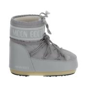 Lage Nylon Schoen van Synthetische Stof Moon Boot , Gray , Dames