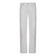 Melkweg Flare Jeans 7 For All Mankind , White , Dames