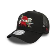 Zwarte Druppelende Roos Dames Trucker Hoed New Era , Black , Heren