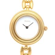 Pre-owned Glass watches Gucci Vintage , Yellow , Dames