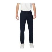 Slim Katoenmix Broek Antony Morato , Blue , Heren