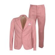 Polyester Pak Set Daniele Alessandrini , Pink , Heren