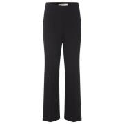 Stijlvolle Zwarte Olana Wijde Broek RUE de Femme , Black , Dames