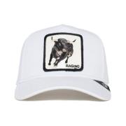 Witte Toro Platinum Rage Trucker Cap Goorin Bros , White , Heren