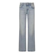 Lichtblauwe Sahara Flare Jeans 7 For All Mankind , Blue , Dames