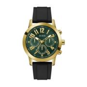 Herenhorloge zwart en groen Parker Gw0708G2 Guess , Black , Heren