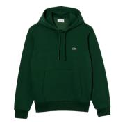 Grijze Basic hoodie Lacoste , Green , Heren