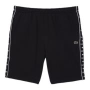 Zwarte Bermuda shorts taps toelopende stijl Lacoste , Black , Heren