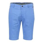 Lichtblauwe Casual Shorts Meyer , Blue , Heren