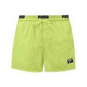 Gele zwemshorts voor mannen Puma , Green , Heren