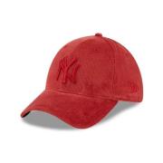 Rode Yankees Cord Pet New Era , Red , Heren