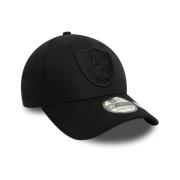 Zwarte Raiders Monochrome Pet New Era , Black , Heren