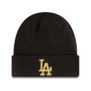 Metallic Badge Beanie Losdod New Era , Black , Unisex