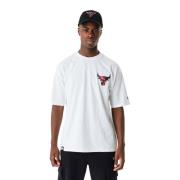 Witte Bulls NBA T-shirt New Era , White , Heren