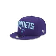 Paarse Hornets NBA Patch Pet New Era , Purple , Heren