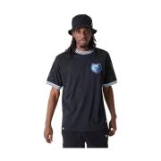 Zwarte NBA Grizzlees Mesh Tee New Era , Black , Heren