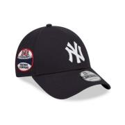 Zwarte Yankees Metallic Logo Pet New Era , Black , Heren