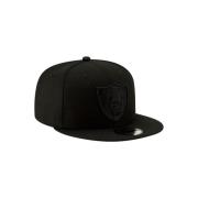 Zwarte Raiders NFL Pet 9Fifty New Era , Black , Heren