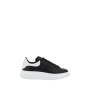 Leren Sneakers met Plateauzool Alexander McQueen , Black , Heren