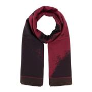 Twill Foulard Sjaal Alexander McQueen , Multicolor , Dames