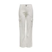 Linnen Jeans & Broek Collectie Only , White , Dames