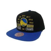 Zwarte Golden State Champ Snapback Hoed Mitchell & Ness , Multicolor ,...