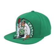 Groene Celtics NBA XL Logo Snapback Mitchell & Ness , Green , Heren